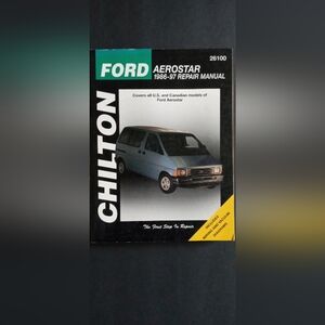 Chilton 26100 Ford Aerostat 1986-1997 Repair Manual